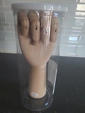 IKEA HANDSKALAD 12" Hand Natural Articulated Wood 2032 New