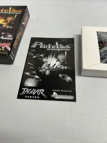 Atari JAGUAR Horizontal Shoot'Em Up PROTECTOR Cartridge Cart  CIB Wow