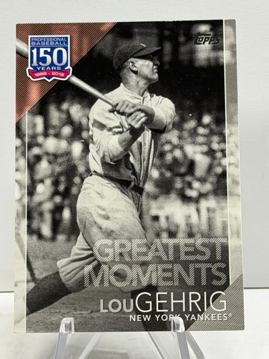 Topps Lou Gehrig 2019 #150-41 for sale | eBay