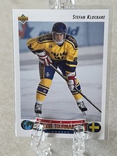 STEFAN KLOCKARE      1992-93 Upper Deck     #224      ROOKIE     Team Sweden