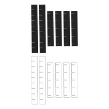 6x Drawer Dividers Organizer Separators Lock in Place Organisers for Clothes