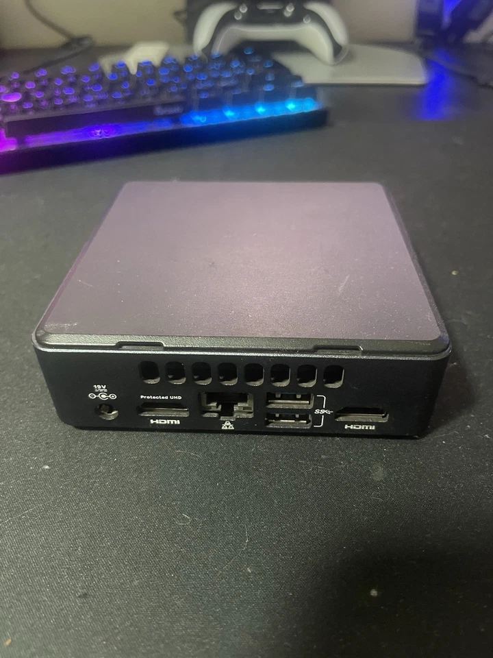 Intel NUC7i5DKNE 8gb DDR4 128GB NVME SSD Win 11 Mini PC - Bild 2 von 3