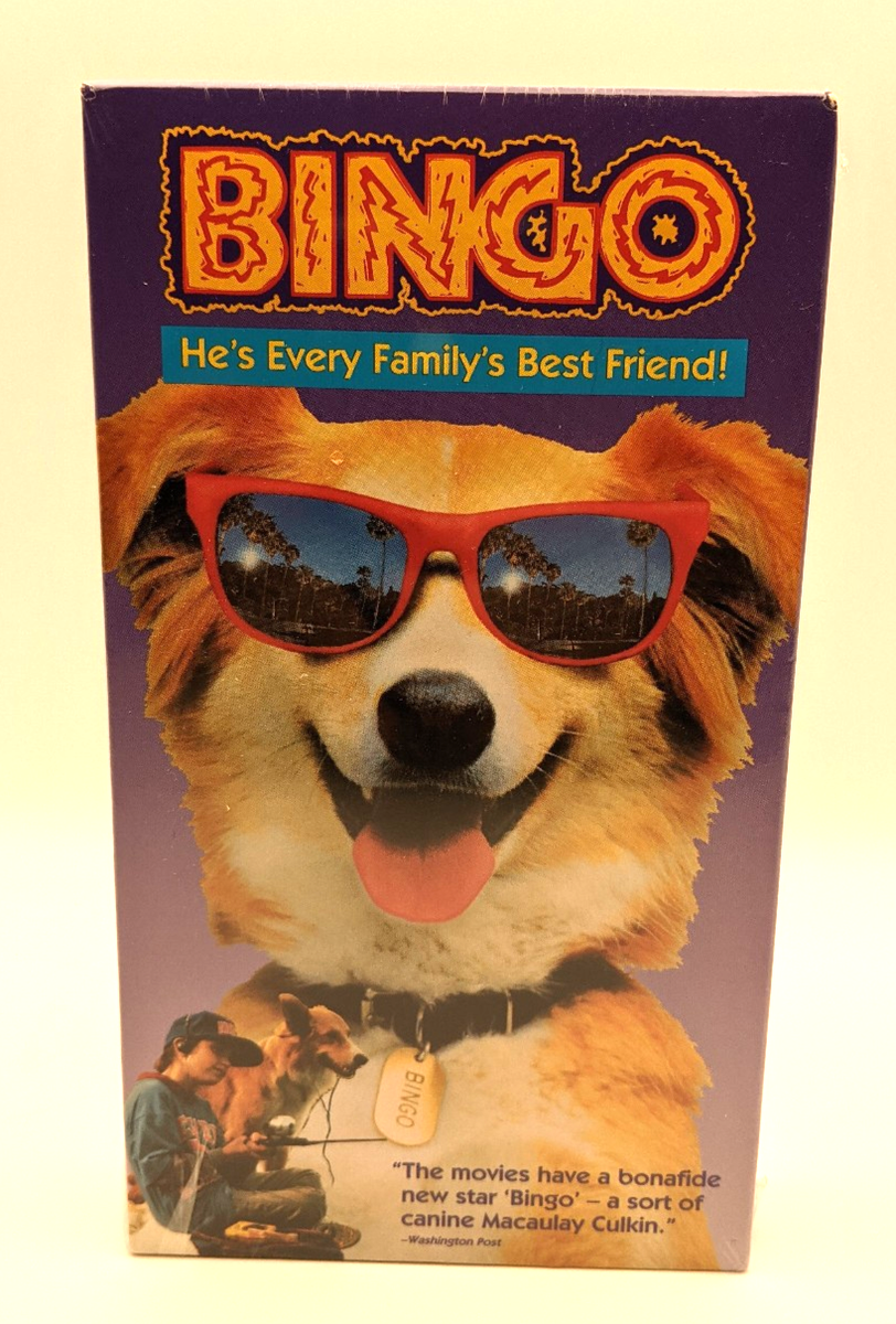 Bingo VHS 1991 Cindy Williams David Rasche 1994 Digitally Mastered
