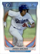 2014 Bowman Chrome Draft - Jared Walker #CDP130 Refractor (RC)