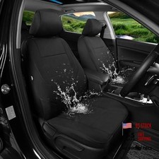 Waterproof Neoprene 2 Pack Front Car Seat Covers Custom Fit Fit Ram Black