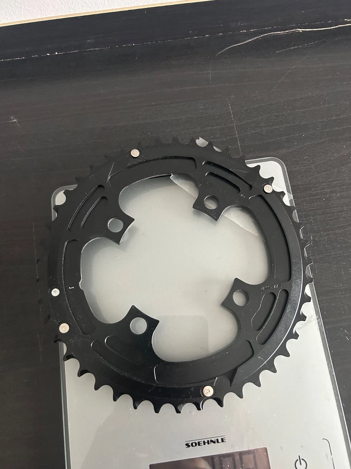 NEW FSA K-Force Light MTB Chainrings 44T 4 bolts 94BCD AL 2x9s Black NEW - Image 3 of 4