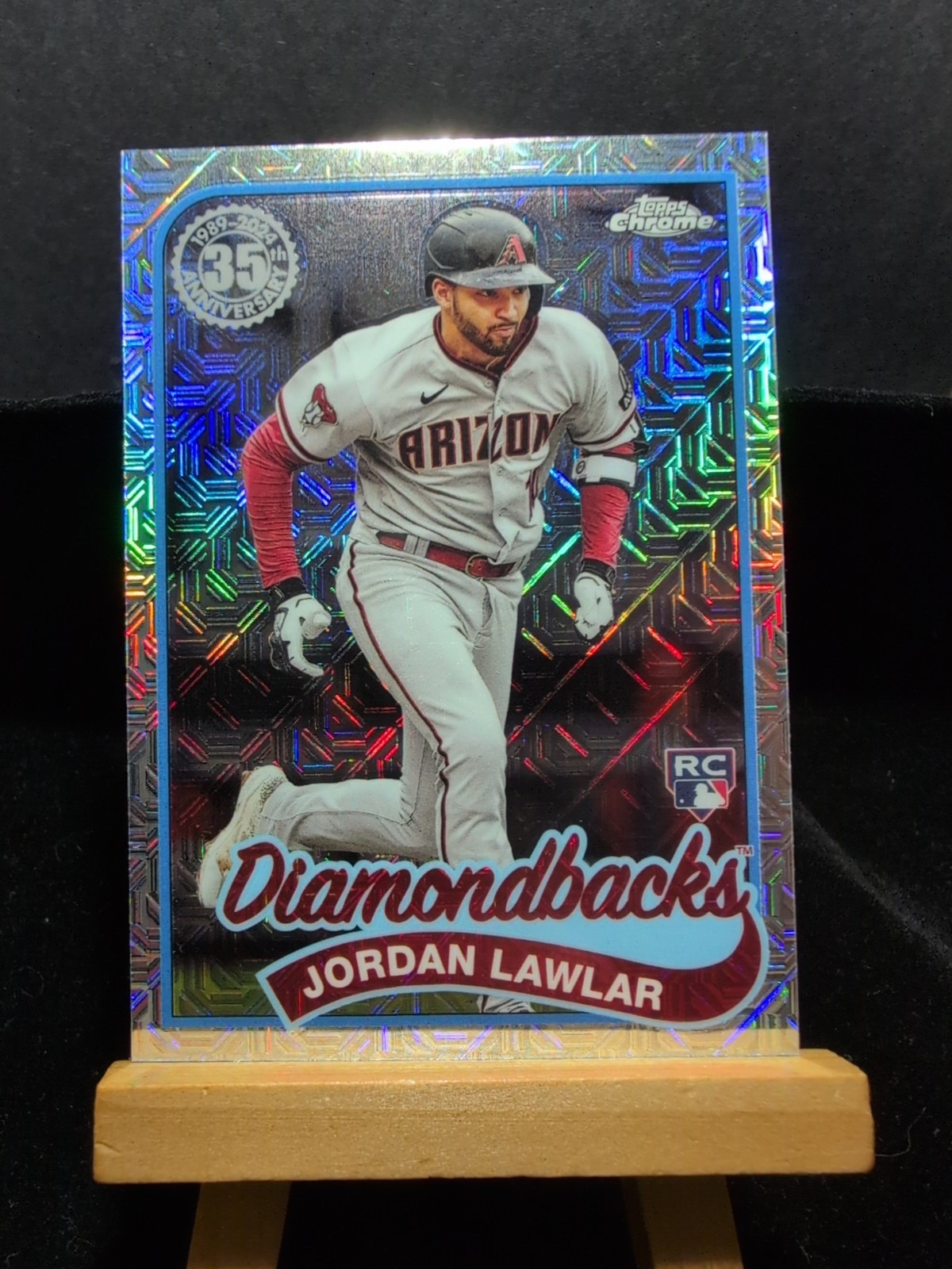 2024 Topps Series 2 - 1989 Topps Chrome Silver Pack Mojo Jordan Lawlar #2T89C-78