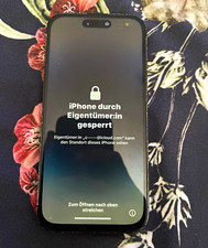 Apple iPhone 14 Pro 128GB Schwarz iCloud-gesp...