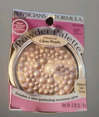 Physicians Formula Powder Palette Mineral Glow Pearls Bronze Pearl 7043 NEW