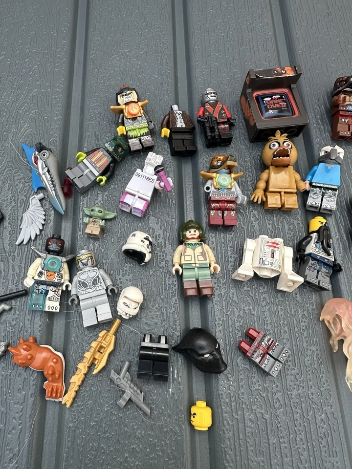 LEGO Ninjago Minifigura Lote 16 Figuras Ninja Película Star Wars Y Accesorios Foto 3 de 4