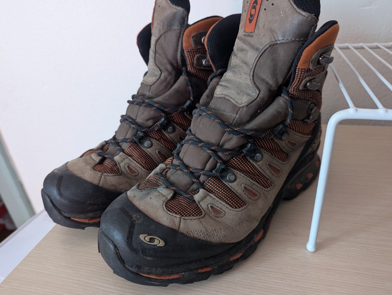 's Backpacking Hiking Boots Size 9.5 Eu 43 1/3 Excellent
