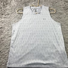 Under Armour Men's Tech 2.0 Tank Top Medium Loose spellout workout gym