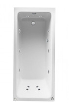 Beaufort Portland SE 12 Jet 1700 x 750 mm Single Ended Whirlpool Spa Bath