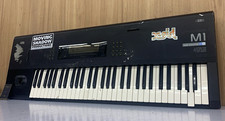 KORG M1 Synthesizer 61 Keys Keyboard Workstation with Memory Card JUNK as is...