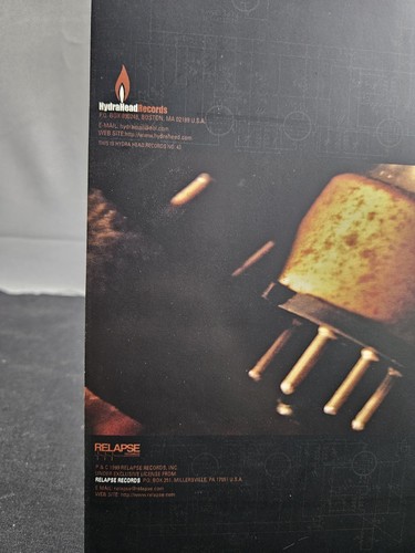 The Dillinger Escape Plan Calculating Infinity HTF Yellow Vinyl Record - Picture 4 of 8