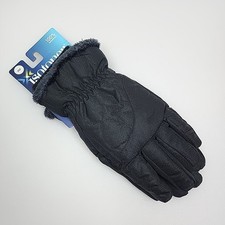 Isotoner Smart Touch Black Gloves Size Small NWT SM 100 Waterproof Woman's