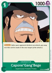 Capone 'Gang' Bege ST02-004 Common Starter Deck 2: Worst Generation One Piece TCG