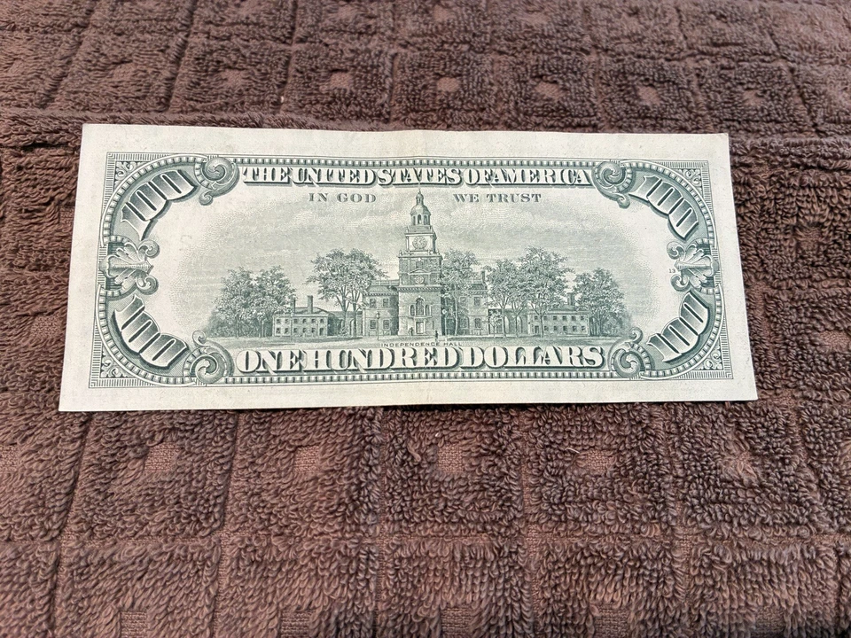 1969C $100 ONE HUNDRED DOLLAR FEDERAL RESERVE NOTE NEW YORK FRB SHULTZ - Image 4 of 4