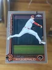 Tyler Fitzgerald 2025 Topps Chrome #30 San Francisco Giants
