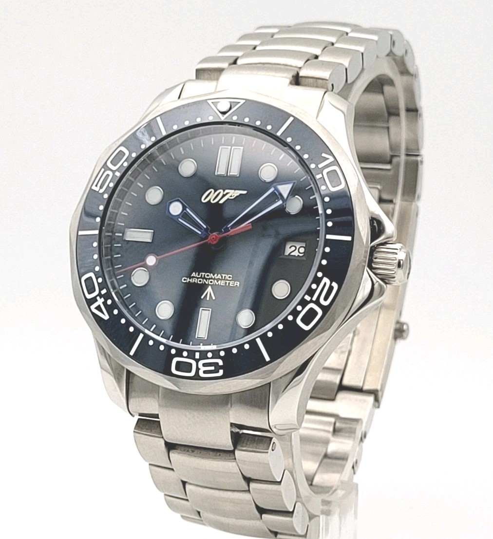 NH35 Automatic 007 'Casino Royale' Seiko TMI NH35A Blue Watch