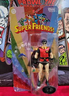#ad DC Retro Wave 15 Super Friends Evil Robin Platinum Chase 6 Inch Action Figure $49.99