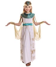 Girls Cleopatra Costume Egyptian Queen World Book Day Fancy Dress