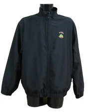 Cutter & Buck Jacket US Open 2013 Merion Mens XL Golf Black Full Zip Windbreaker