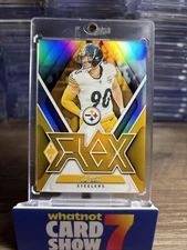 2024 Tj Watt Panini Phoenix Football Flex Case Hit Pittsburgh Steelers