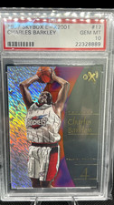 PSA 10 1997-98 Skybox E-X 2001 Charles Barkley No 17