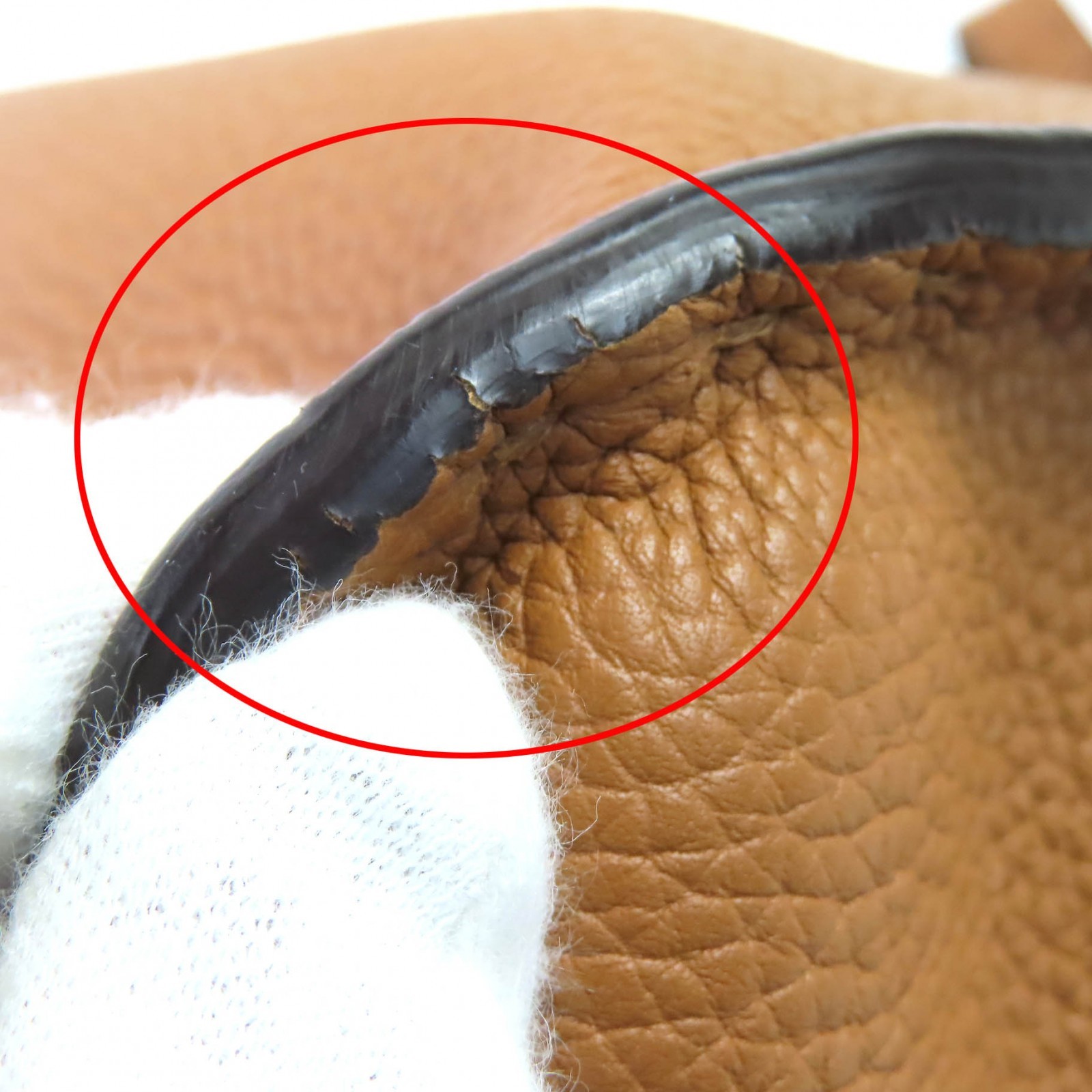 Excellent FENDI Shoulder Bag PEEKABOO Regular 2WAY handbag Brown leather Women thumbnail 16