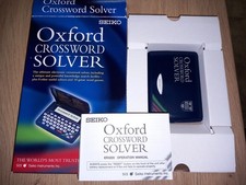 Seiko ER3200 Oxford Crossword Solver Spellchecker Thesaurus Box Manual Working