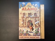 Vintage The Alamo 1960 Golden Funtime Punch-Out Book Complete Unused