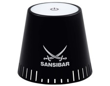 Produktbild - Sansibar Flaschenaufsatz Aufsatz LED-Aufsatz Flaschenlicht Leuchtaufsatz schwarz