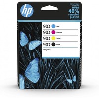 Hp 903 Multipack 4 Druckerpatronen Tinte Schwarz Cyan Magenta Gelb Original