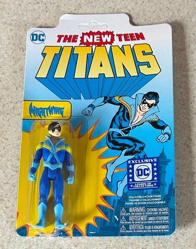 NEW TEEN TITANS -- Nightwing 3.5 Action Figure -- DC Legion Collectors Exclusive