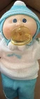 Cabbage Patch Kids Doll Babies Bean Bottom BBB Knit Sweater Original Paci 86
