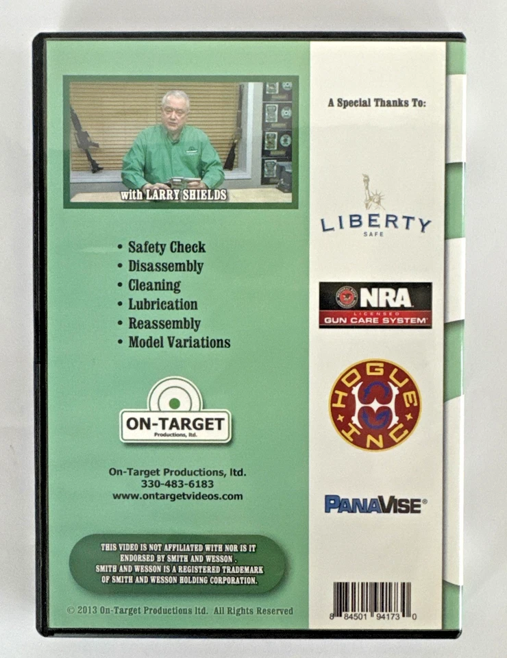 Smith And Wesson Revolvers On-Target Video Disassembly Reassembly & Maintenance - Image 4 of 4