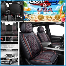 Ram Seat Covers Full Set Faux Leather Waterproof For 2009-2026 1500 2500 3500 Ram Seat Covers Full Set Faux Leather Waterproof For 2009-2026 1500 2500 3500