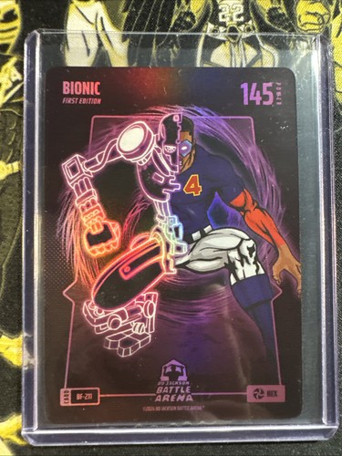 2024 Bo Jackson's Battle Arena Bionic Hex Battlefoil 1st Edition