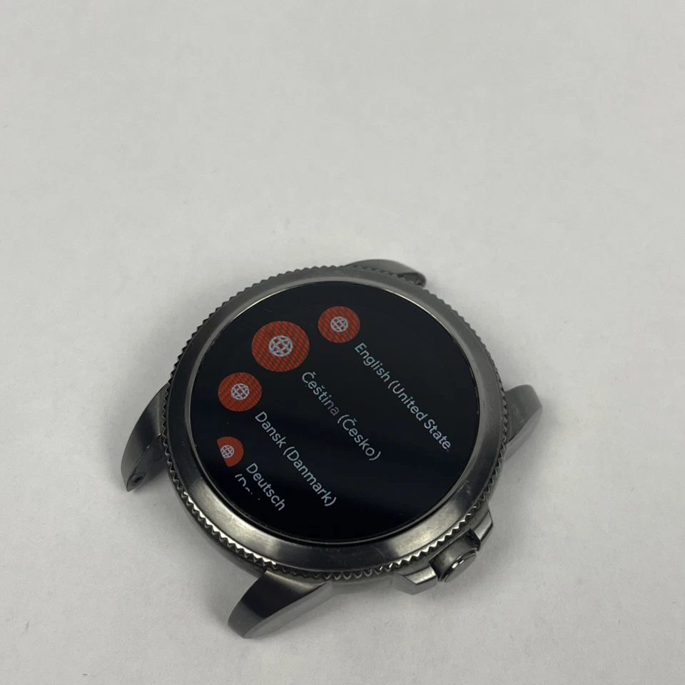 Reloj inteligente Fossil - Gen 5e 44 mm silicona - plateado - DW11F2 *FUNCIONA* Foto 2 de 4