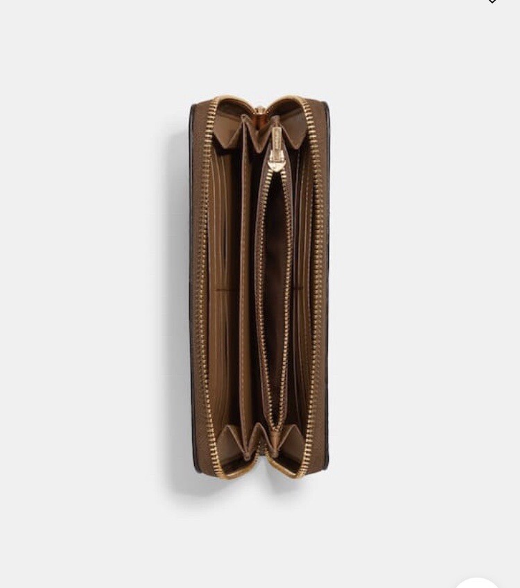 Authentic Coach Accordion Zip Coach 54007 Coach C8736 Long Zip