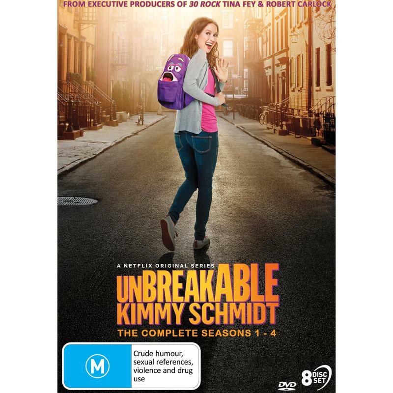 Unbreakable Kimmy Schmidt Season 1-4 Complete Series NEW DVD