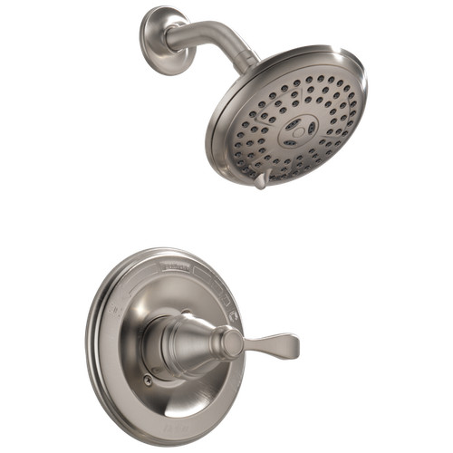 Delta Porter Shower Trim w/ Valve Brushed Nickel-Certified Refurbished