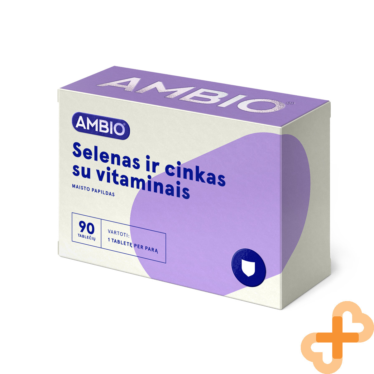 AMBIO Selenium Zinc Vitamin Complex 90 Tablets B6 C A E Food Supplement Immune