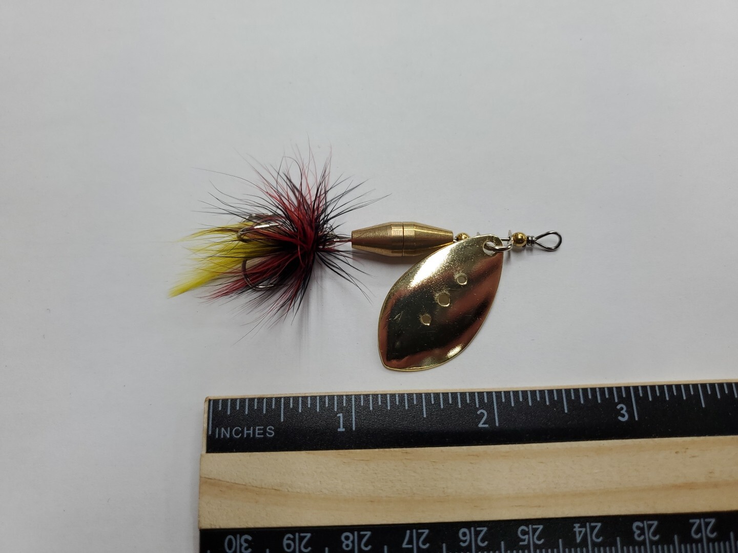 Lot of 60 Inline Spinners 3/16 oz - Golden Fire - 2.5" - New Trout Lure - Image 2