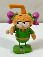 Vintage 1984 Snorks CASEY Walking Wind-ups Toy Trinket Plastic TOMY Pigtails Vtg