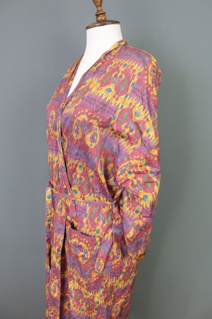 PERUVIAN CONNECTION Multicolor Drowstring A-Line … - image 8