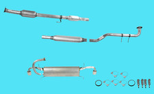 Catalytic Converter, Resonator and Muffler For 2009-2015 Toyota Venza 3.5L