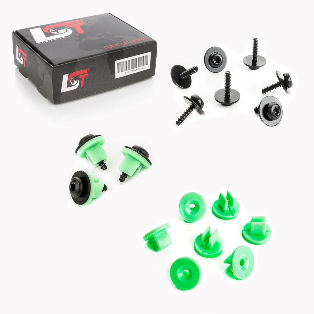 10x Coolant Reservoir Screws Dowel Nuts for FORD STREET KA RL2 PUMA EC