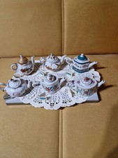 Porcelain Art The Miniature Teapot Collection Special Edition Miniature X 6